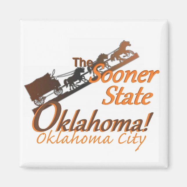 OKLAHOMA MAGNET (Vorne)