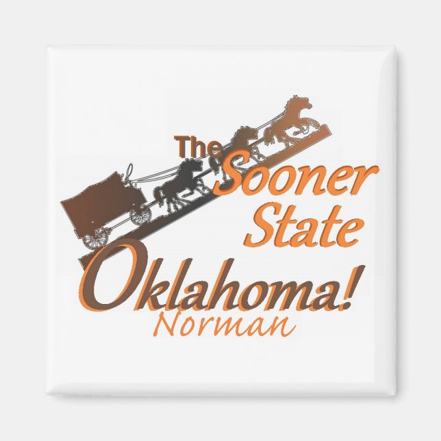 OKLAHOMA MAGNET (Vorne)