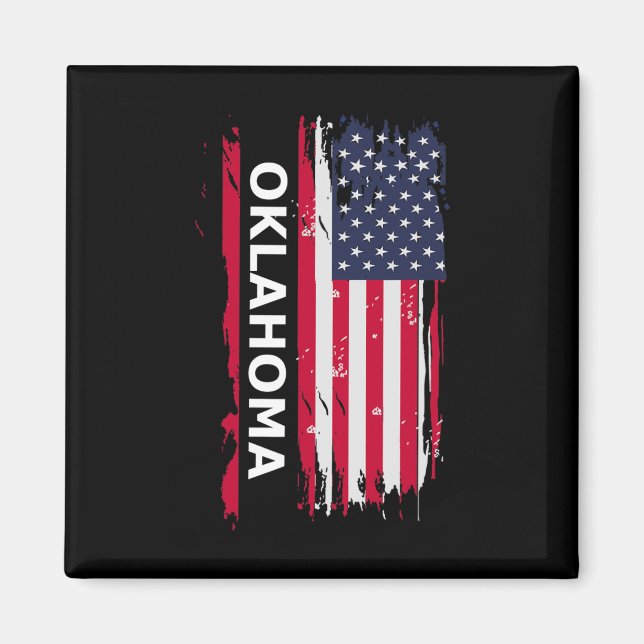 Oklahoma Mens And Women's  Magnet (Vorne)