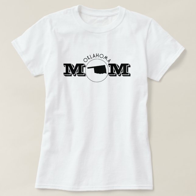 Oklahoma Mom  T-Shirt (Design vorne)