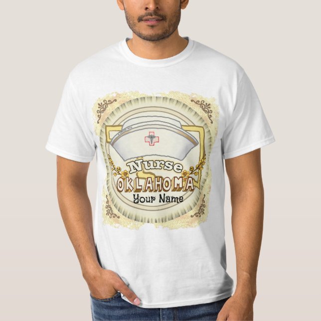 Oklahoma Nurse T-Shirt (Vorderseite)