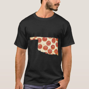 OKLAHOMA PIZZA PEPPERONI PIZZA STAAT T-Shirt