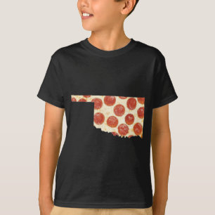 OKLAHOMA PIZZA PEPPERONI PIZZA STAAT T-Shirt