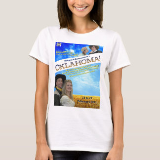 Oklahoma-Plakat-Damen-Shirt T-Shirt