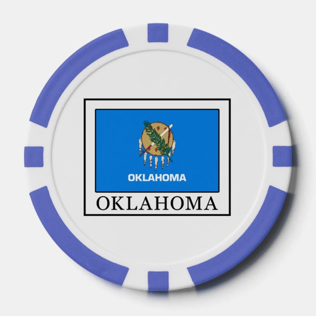 Oklahoma Pokerchips (Vorderseite)
