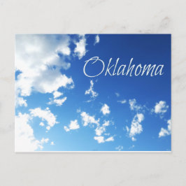 Oklahoma Post Card Blue Skies 2 Postkarte