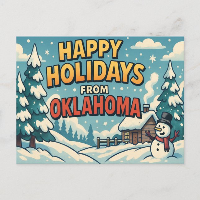 OKLAHOMA Postcard Postkarte (Vorderseite)