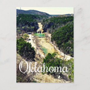 Oklahoma Postcard Turner Falls Postkarte