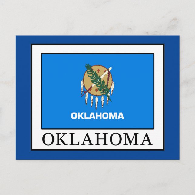 Oklahoma Postkarte (Vorderseite)