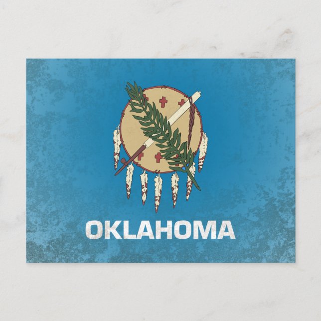 Oklahoma Postkarte (Vorderseite)