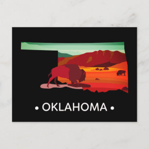 Oklahoma Postkarte
