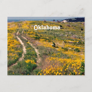Oklahoma Prairie Postkarte