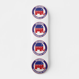 Oklahoma-Republikaner-Party Skateboard