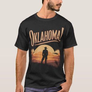 Oklahoma Retro Musical Theater Broadway-Theater T-Shirt