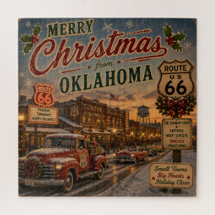 Oklahoma Route 66 Weihnachts-Challenge Puzzle