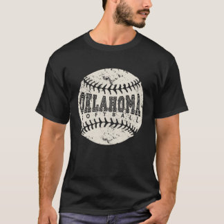 Oklahoma Softball Ball T-Shirt