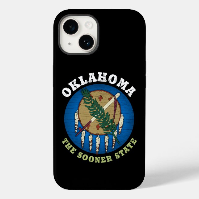OKLAHOMA SOONER STAAT FLAG Case-Mate iPhone HÜLLE (Rückseite)