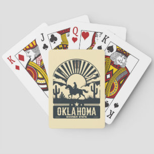 Oklahoma Sooner Staat Spielkarten