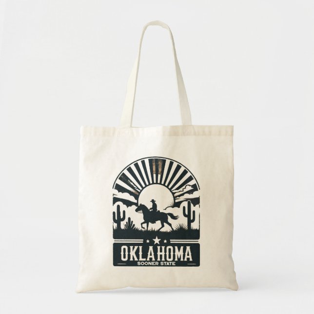 Oklahoma Sooner Staat Tragetasche (Vorne)