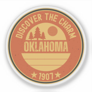 Oklahoma Sooners State - OK Geschenkidee Aufkleber