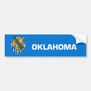 Oklahoma Staat Autoaufkleber