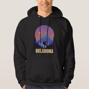 Oklahoma Staat USA Wanderung Souvenir Hoodie