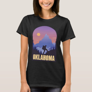 Oklahoma Staat USA Wanderung Souvenir T-Shirt