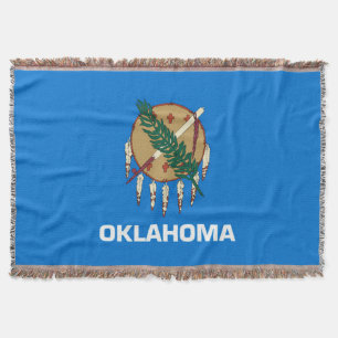 Oklahoma-Staats-Flaggen-Entwurf Decke