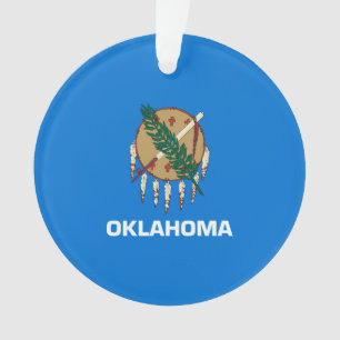 Oklahoma-Staats-Flaggen-Entwurf Ornament