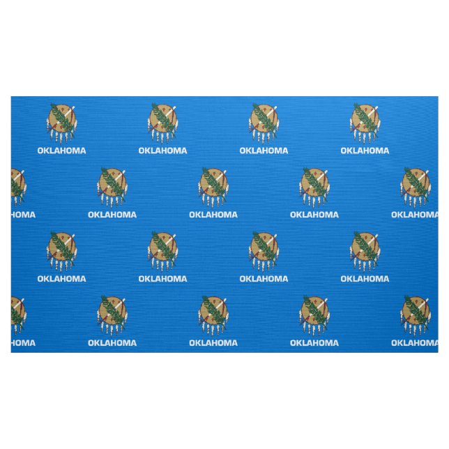 Oklahoma-Staats-Flaggen-Gewebe Stoff (Yard (91,4 cm))