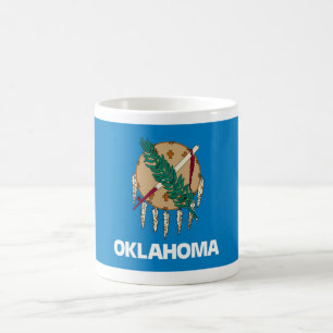 Oklahoma-Staats-Flaggen-Kaffeetasse-Tasse Tasse