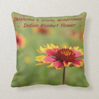 Oklahoma-Staats-Wildblume-Kissen Kissen