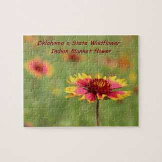 Oklahoma-Staats-Wildblume-Puzzlespiel Puzzle