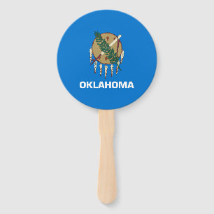 Oklahoma Staatsflagge Fächer