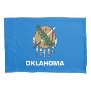 Oklahoma Staatsflagge Kissenbezug