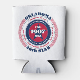 Oklahoma Staatsstolz Monogram Cooler Dosenkühler