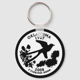 Oklahoma State Quarter Schlüsselanhänger