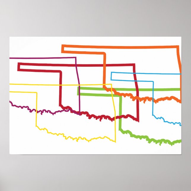 Oklahoma Stolz Poster (Vorne)