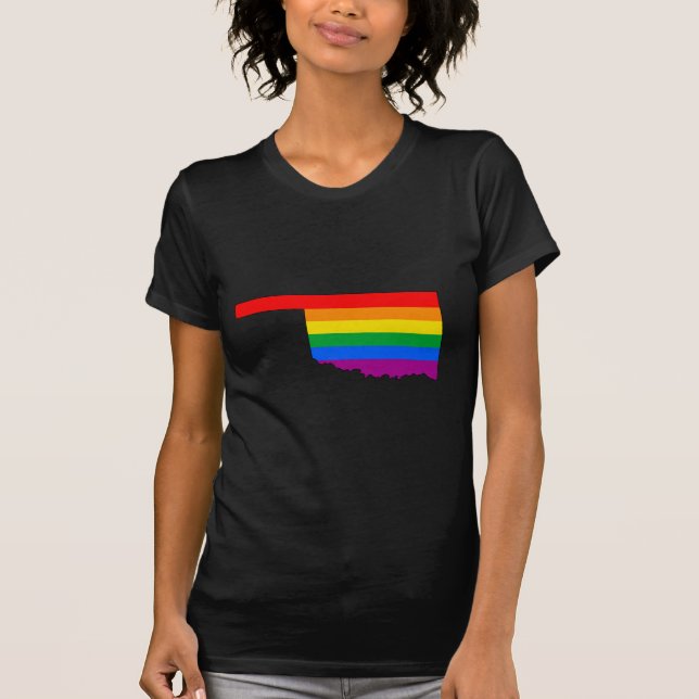 OKLAHOMA-STOLZ - T-Shirt (Vorderseite)