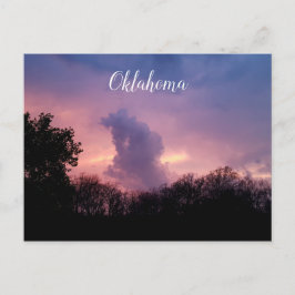 Oklahoma Stormy Skies Postcard Postkarte