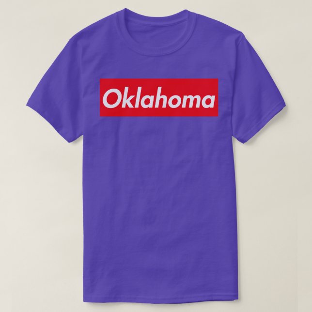 OKLAHOMA SUPER USA LOGO T-Shirt (Design vorne)