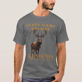 Oklahoma Territory Game Animal The Whitetail Deer T-Shirt