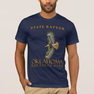 Oklahoma Territory Raubvogel Der Rotschwanzbussard T-Shirt