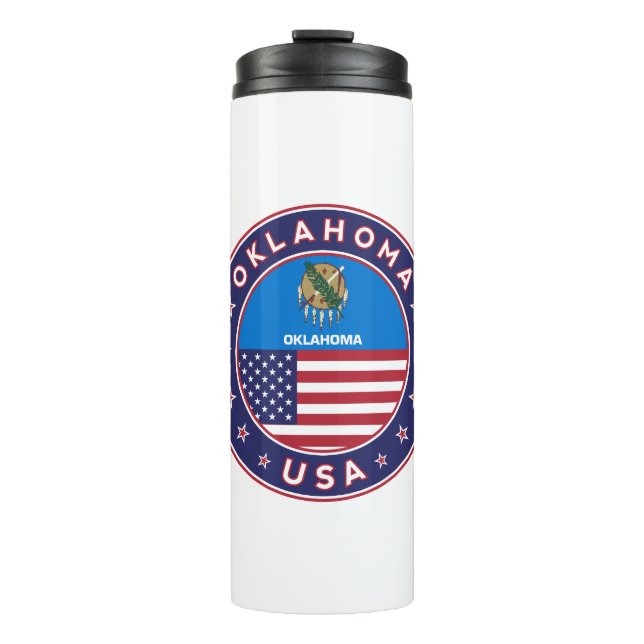 Oklahoma Thermosbecher (Vorderseite)