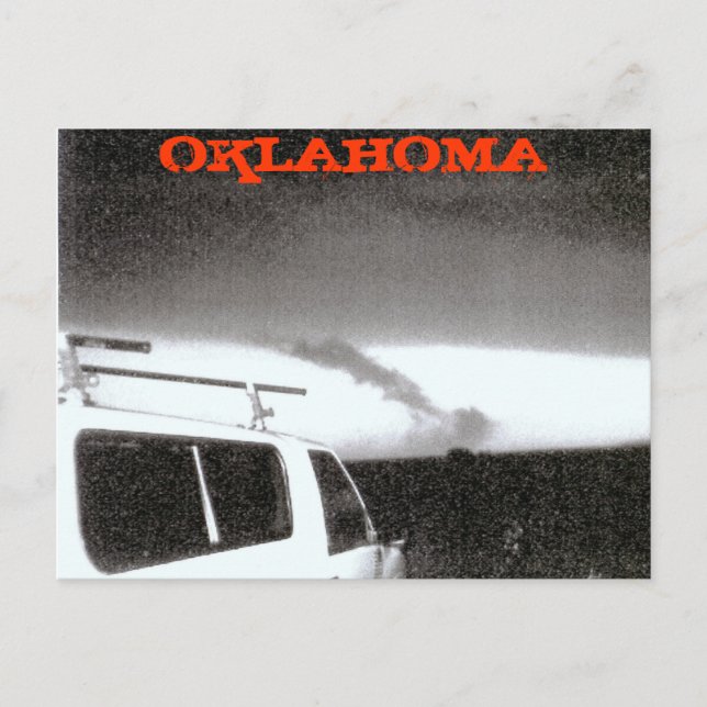 OKLAHOMA TORNADO 2004 POSTKARTE (Vorderseite)