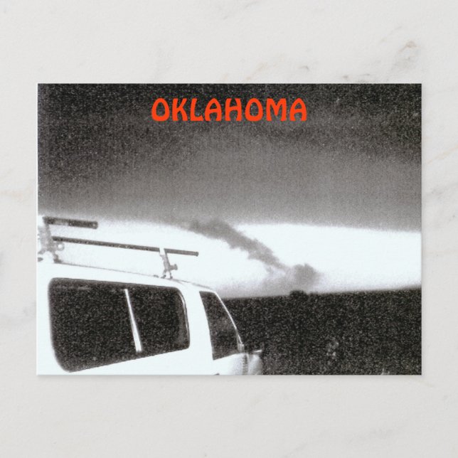 OKLAHOMA TORNADO 2004 POSTKARTE (Vorderseite)