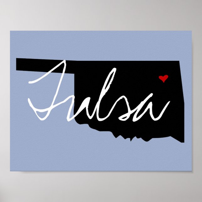 Oklahoma Town Poster (Vorne)