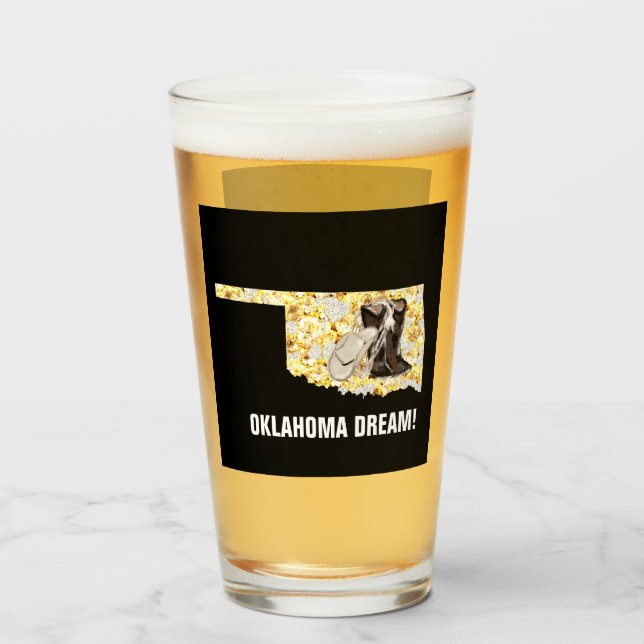 OKLAHOMA TRAAM! GLAS (Vorne (Gefüllt))