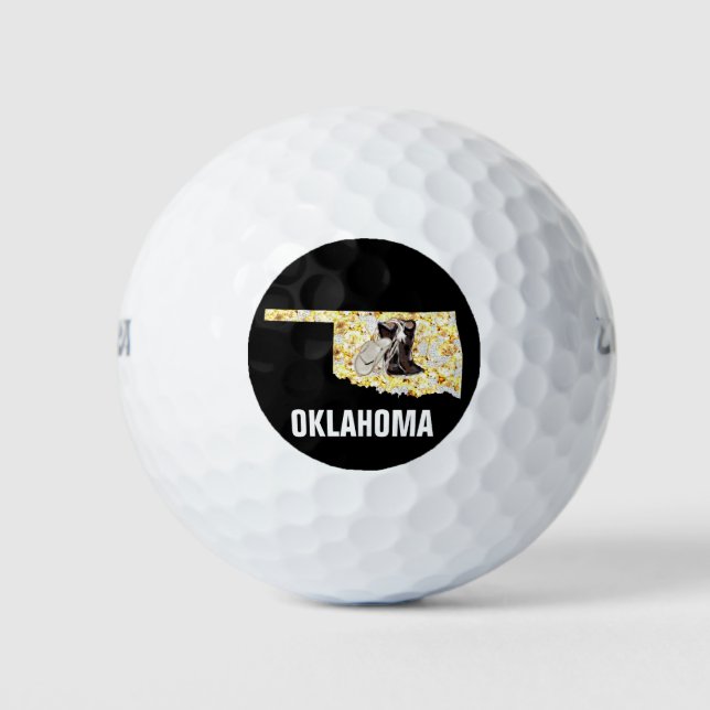 OKLAHOMA TRAAM! GOLFBALL (Vorderseite)