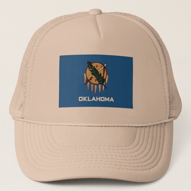 Oklahoma Truckerkappe (Vorderseite)